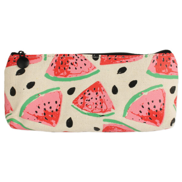 Small canvas bag with watermelon print